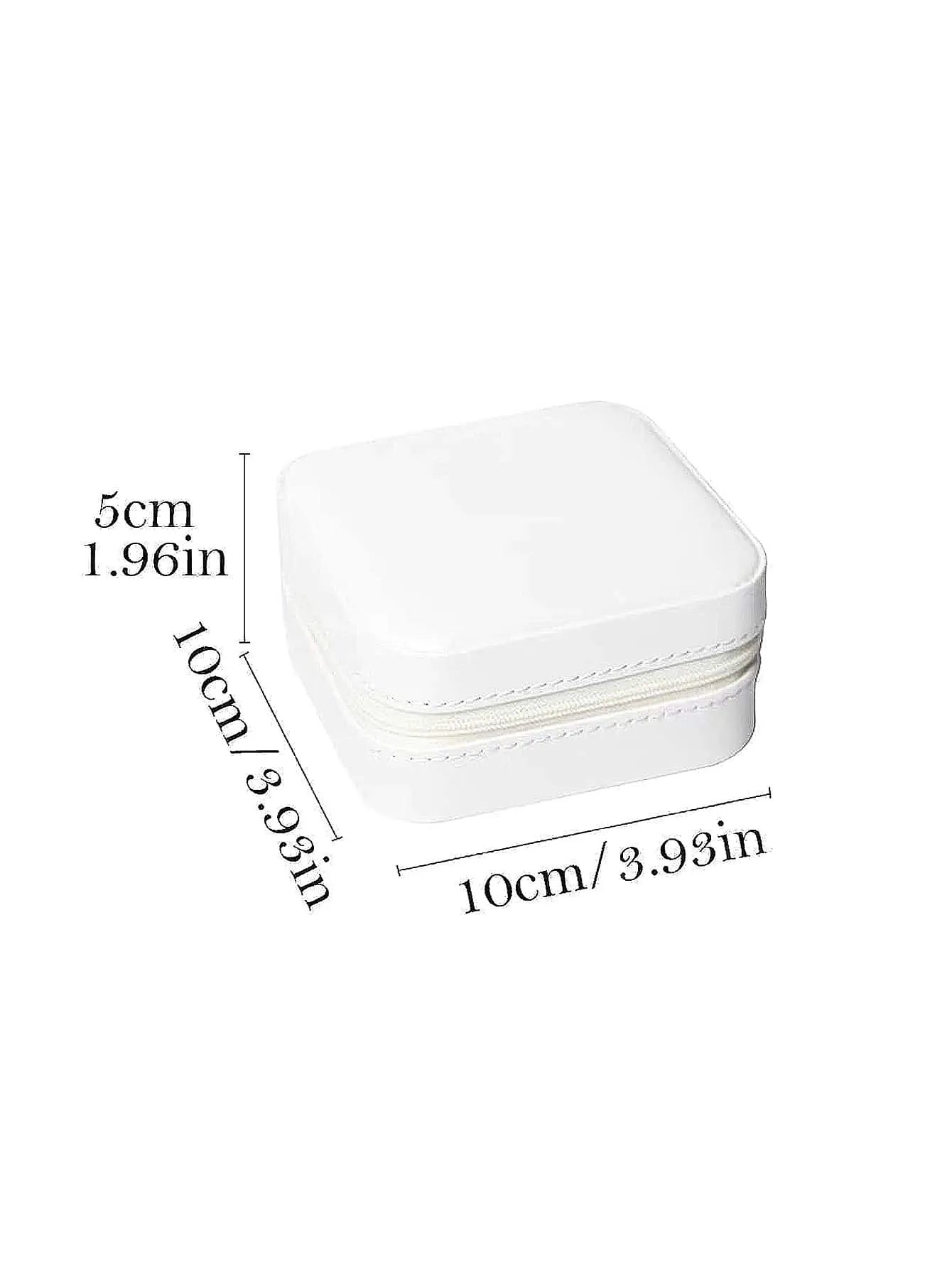 1pc Portable Jewelry Storage Box, Simple Small Jewelry Organizer For Outdoor