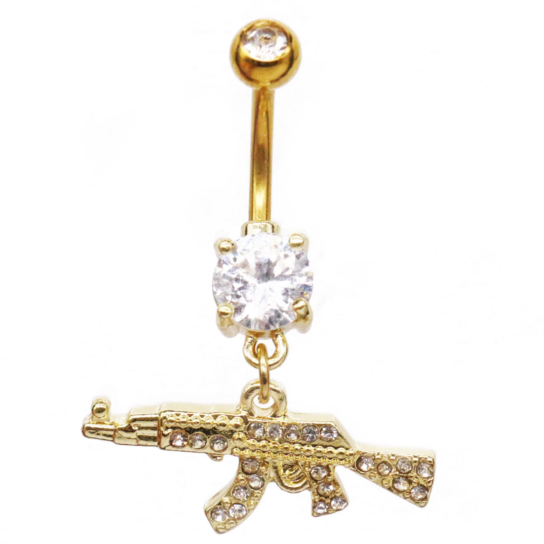 AK Belly Ring