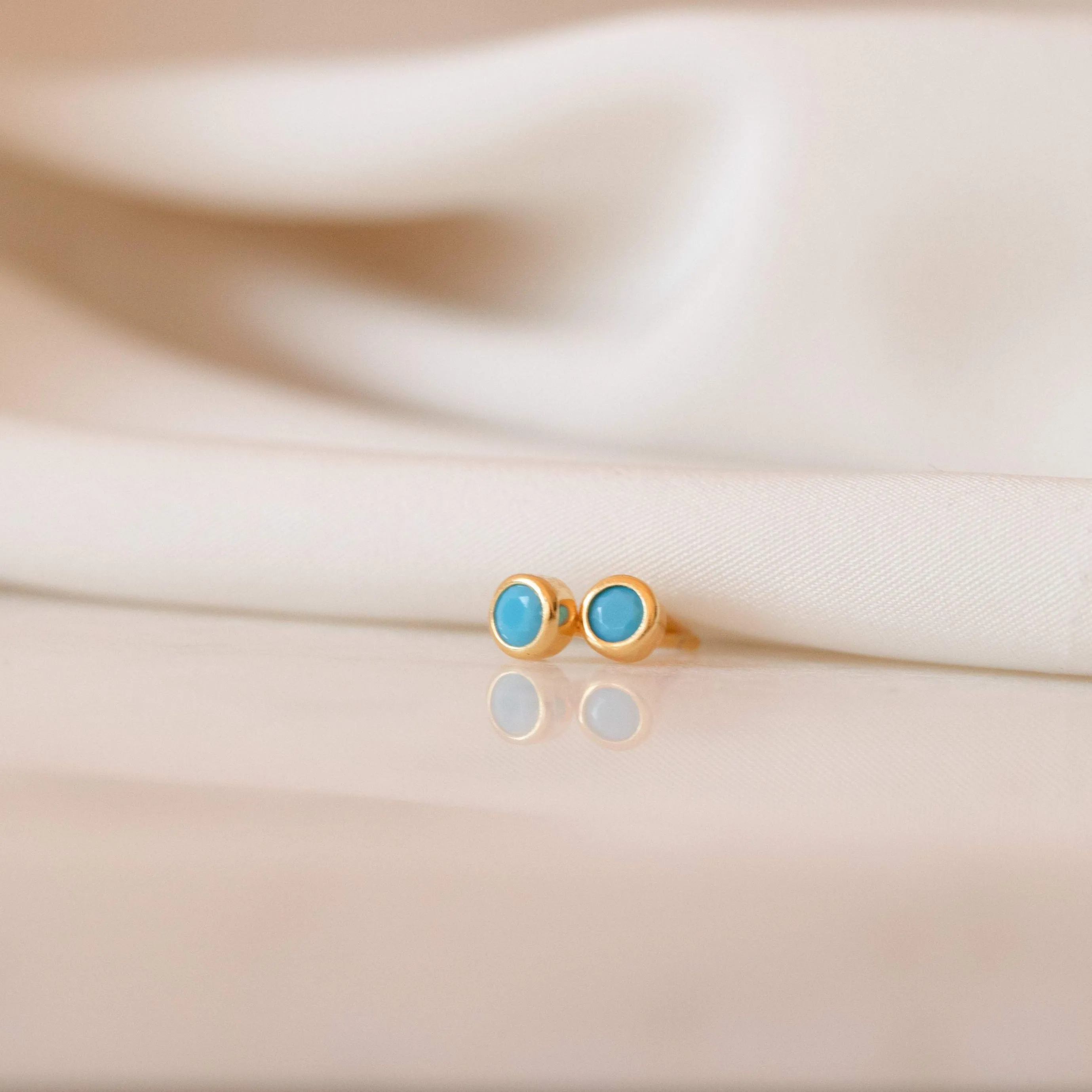 Ariel Turquoise Studs