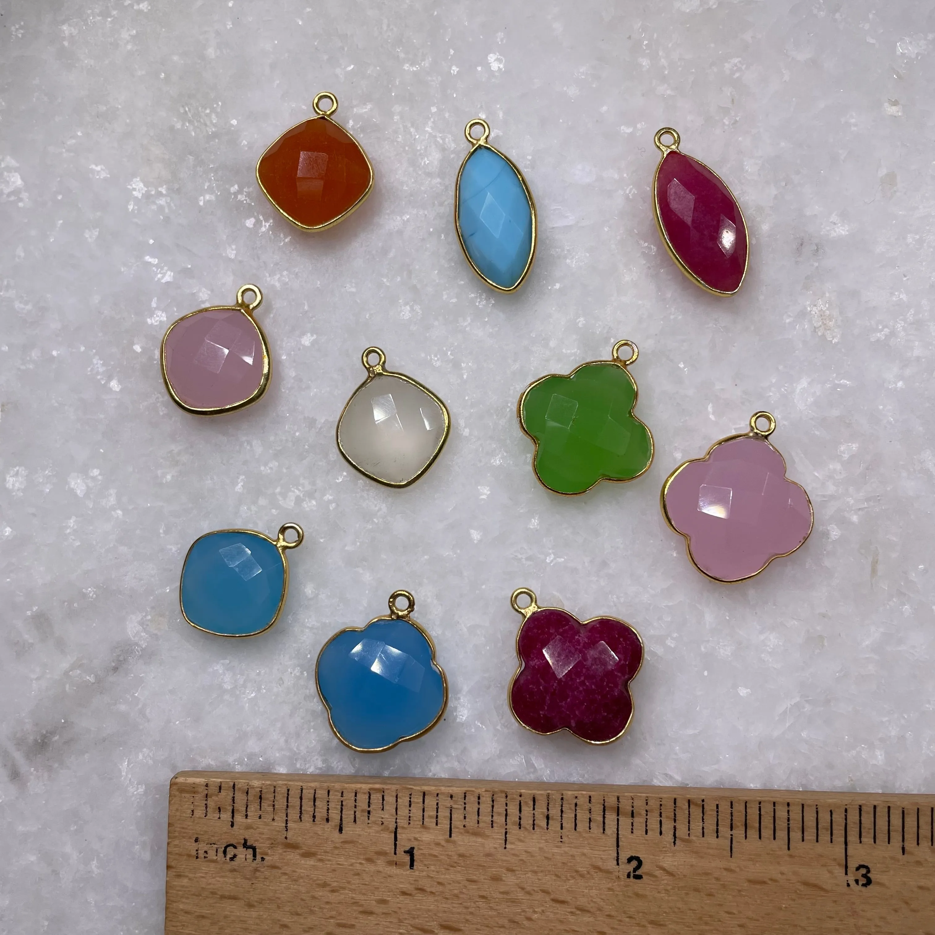 Assorted Crystal Charms