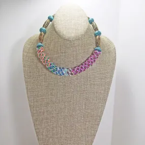 Baldomera Bead Crochet Necklace