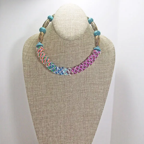 Baldomera Bead Crochet Necklace