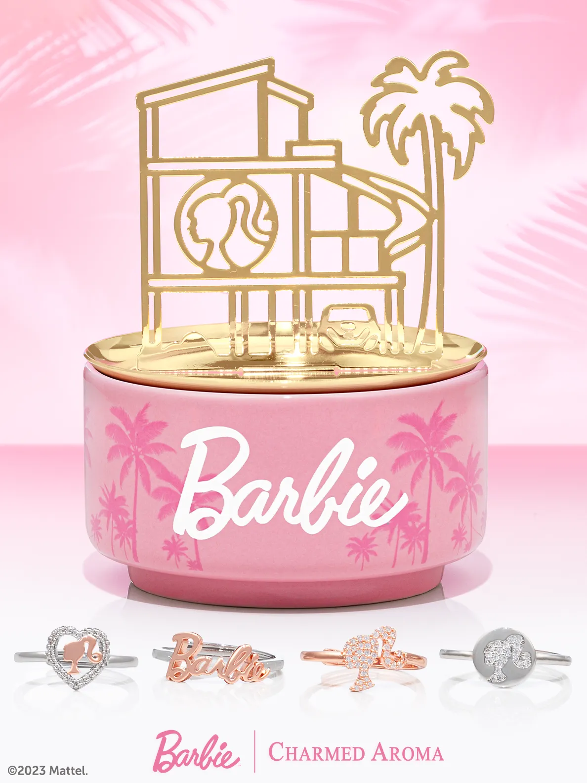 Barbie Dream House Candle   Jewelry Tray - Adjustable Ring Collection