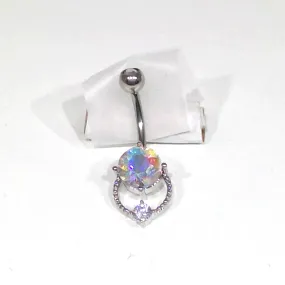 Belly Ring - Ab Cubic Zirconia