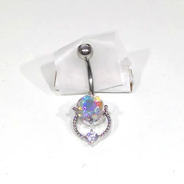 Belly Ring - Ab Cubic Zirconia