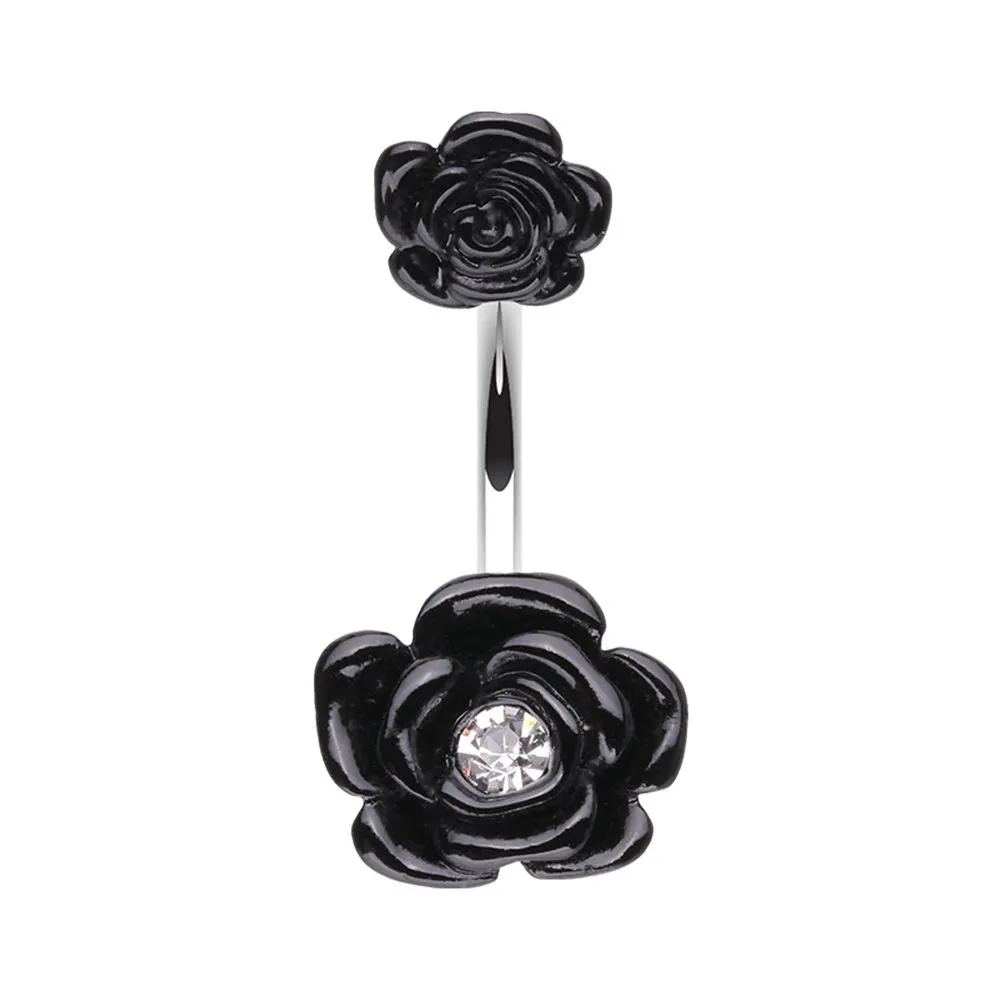 Belly Ring - Double Rose