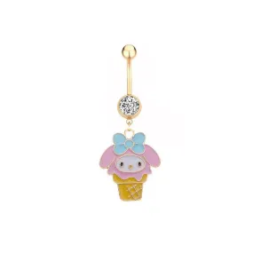 Belly Ring - My Melody Ice-cream Cone