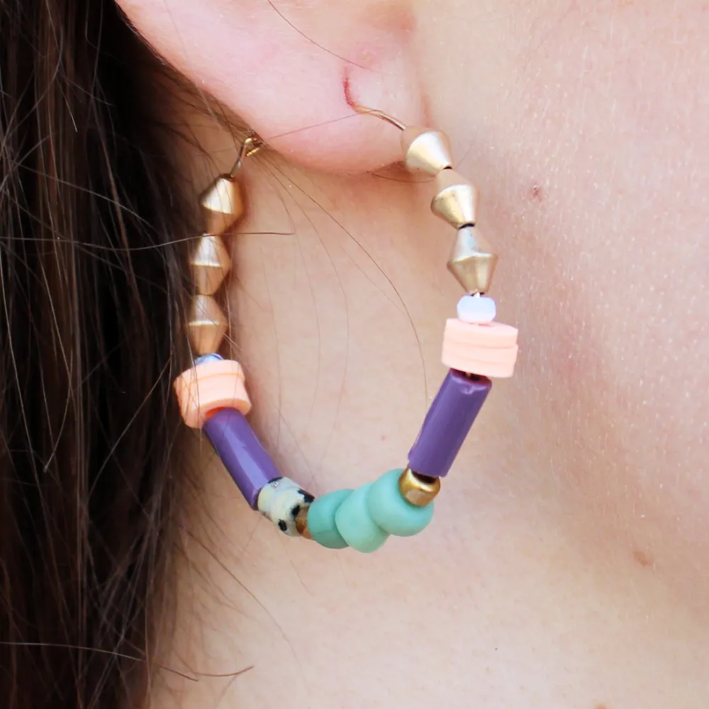 Birdie Hoop Earrings