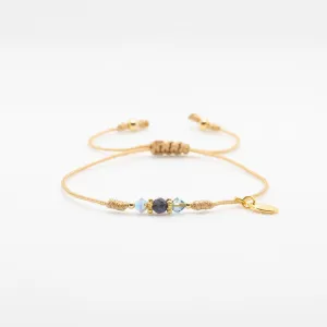 Blue Night Thread Bracelet