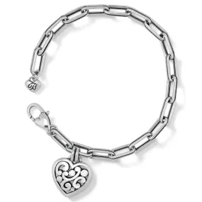 Brighton Contempo Heart Link Bracelet