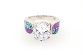 Brilliant David Rosales Shalako CZ Ring