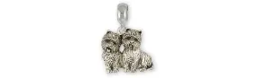 Cairn Jewelry Sterling Silver Handmade Cairn Terrier Charm Slide This Charm Will Fit A Pandora? Slide Bracelet CNWT61X-PNS