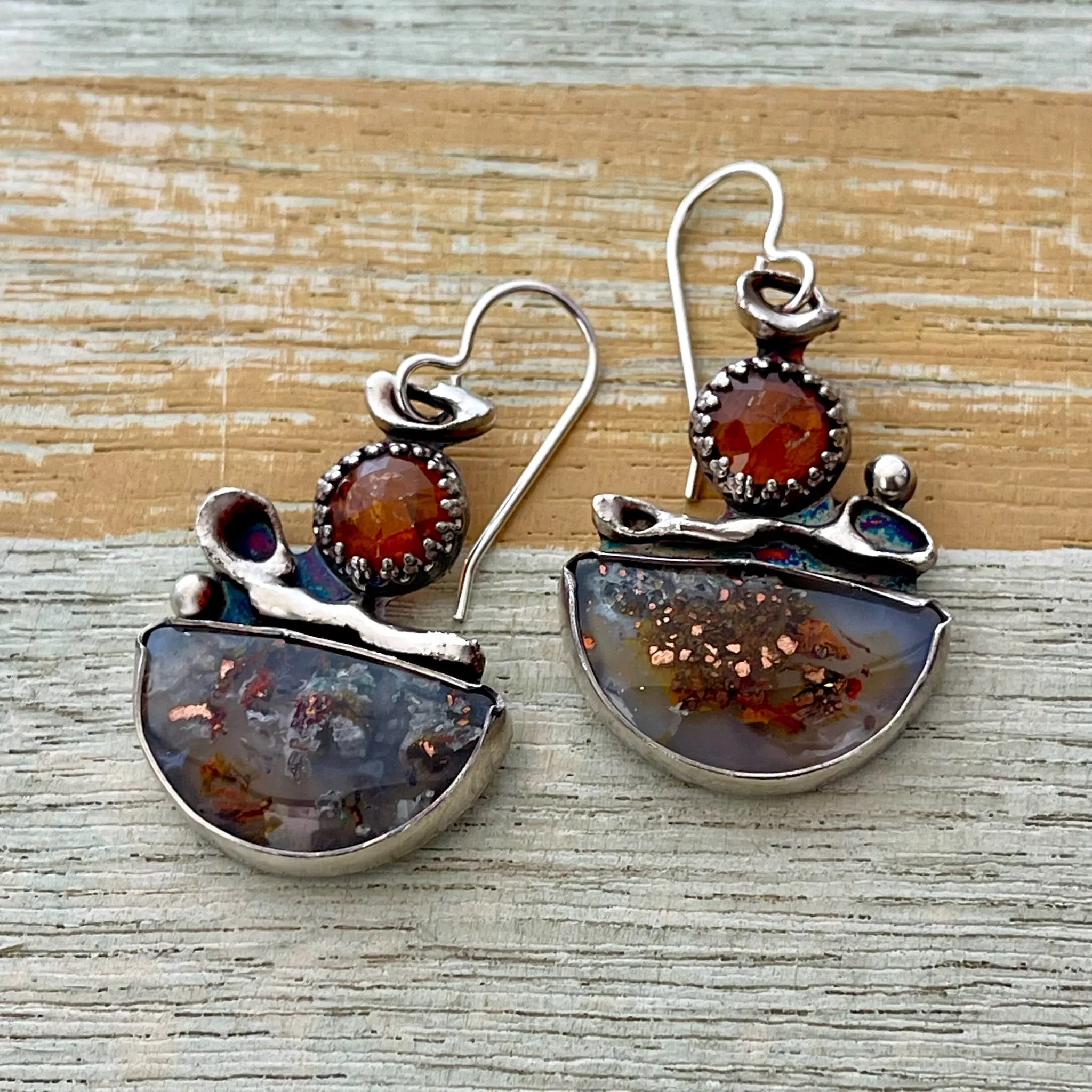 Confetti Quartz Earrings