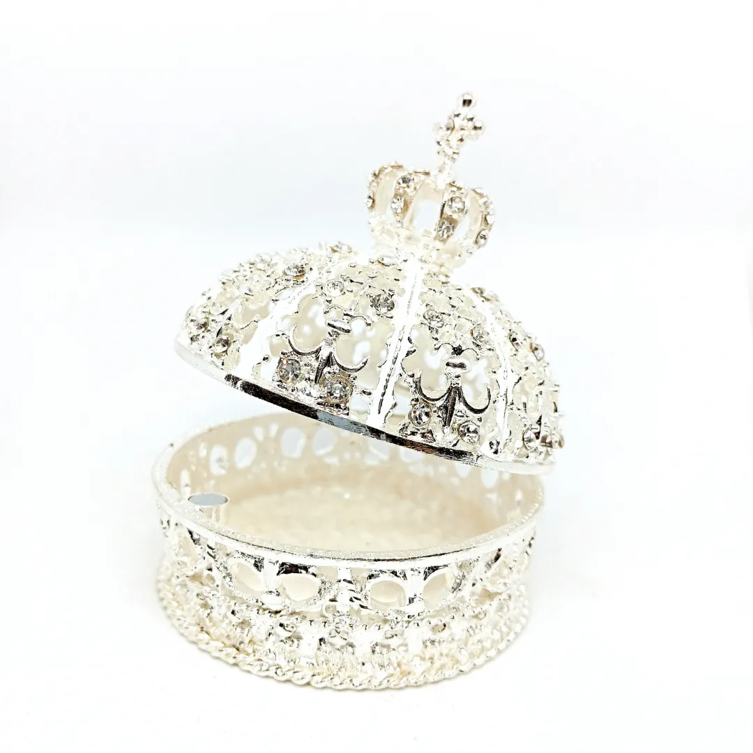 Crown Jewelry Box [Silver]