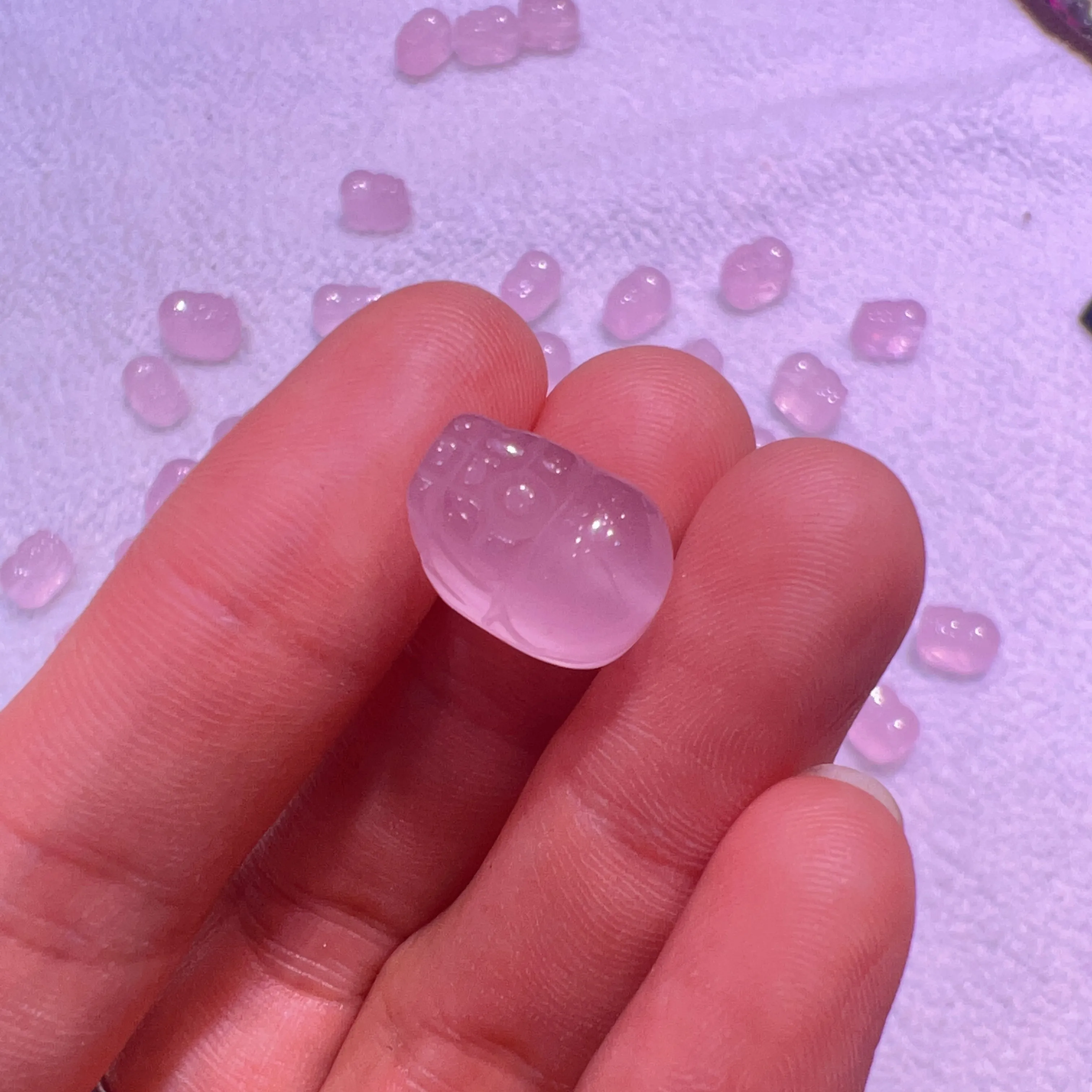 Cute Jewelry Accessory - High-quality Rose Quartz Pixiu Bead Charms for DIY Jewelry Project