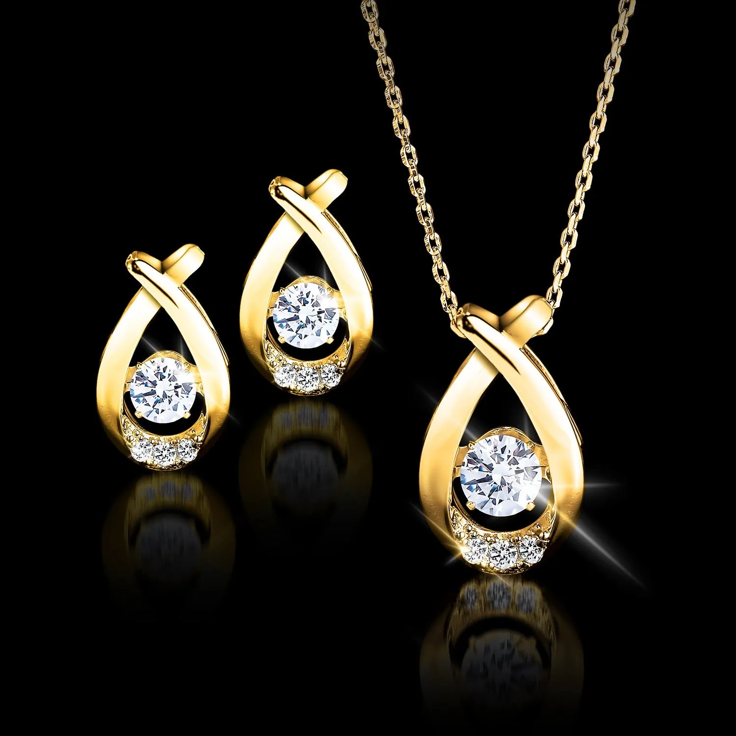 'Dancing' Jewelry Gold Collection