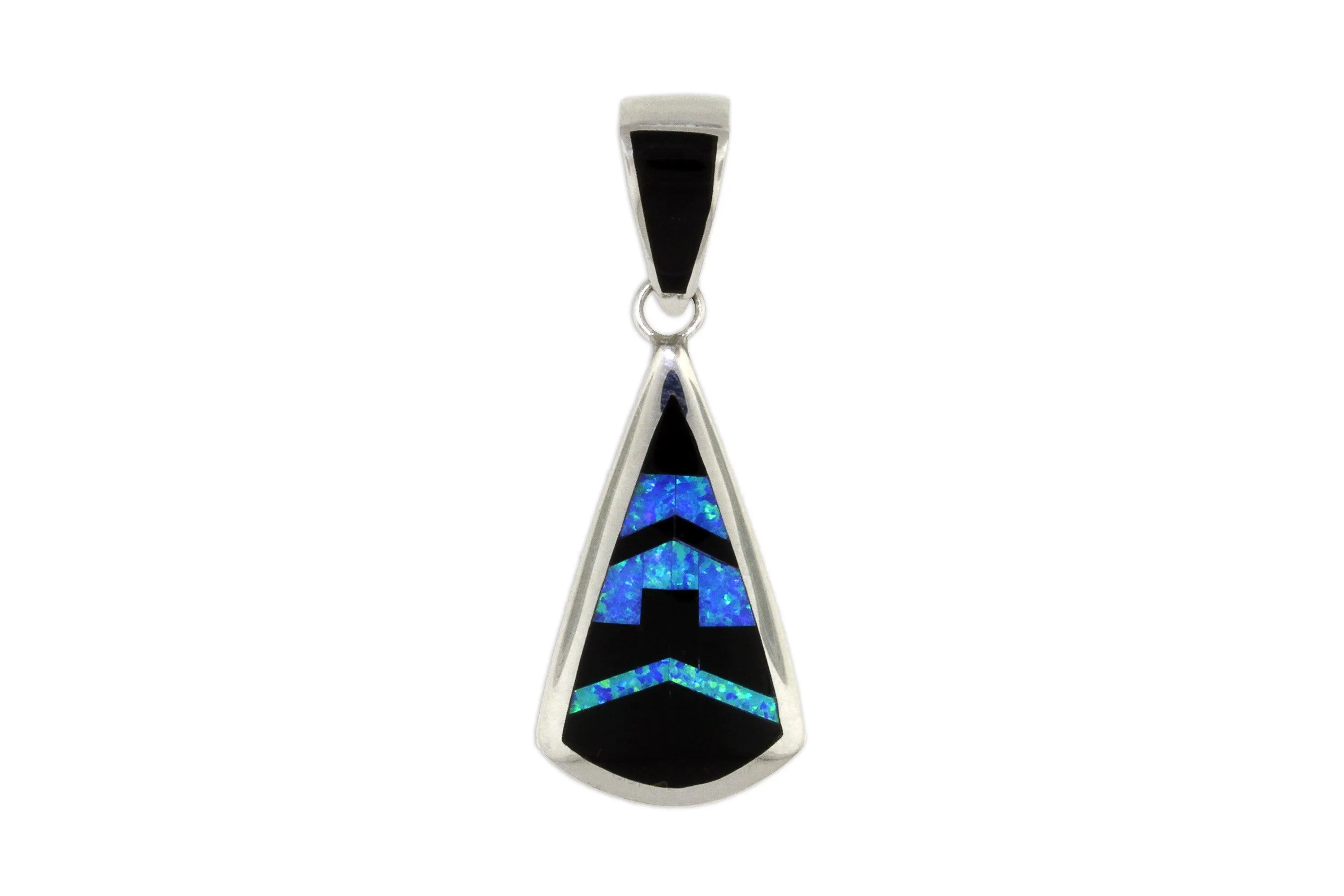 David Rosales Black Beauty Teardrop Pendant