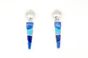 David Rosales Blue Sky Post Earrings