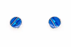 David Rosales Blue Sky Stud Earrings