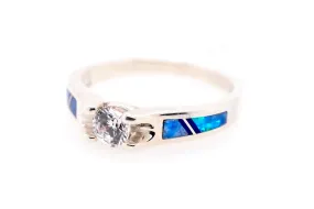 David Rosales Dainty Blue Sky Ring