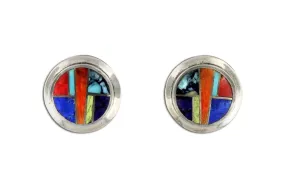 David Rosales Indian Summer Stud Earrings