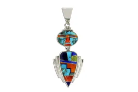 David Rosales Indian Summer Yei Pendant