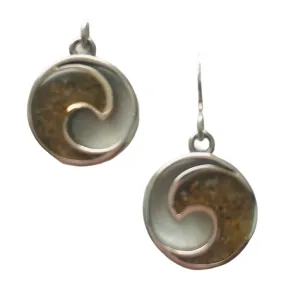 Dune Jewelry Wave Earrings