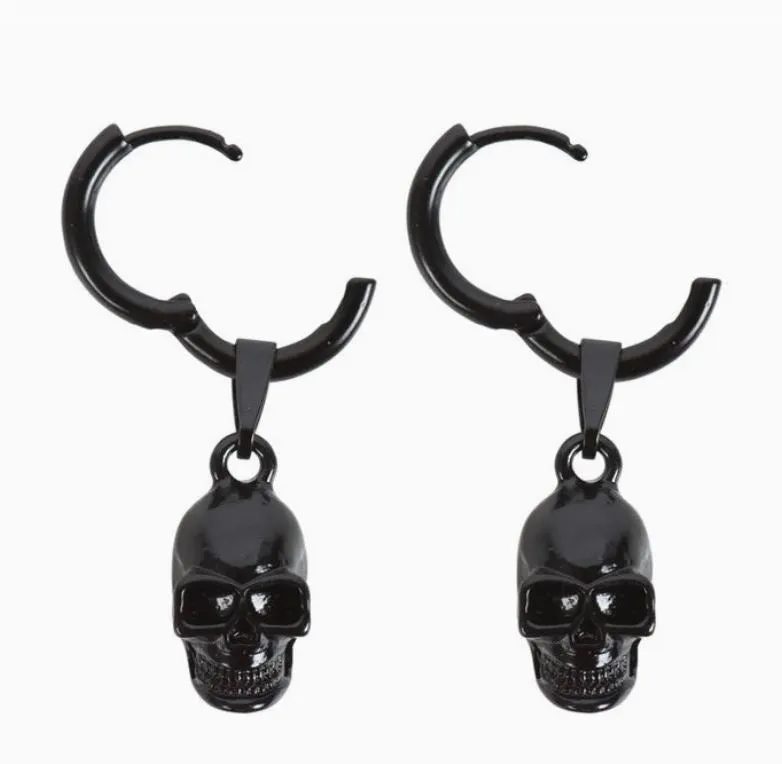 Earrings - Skull Stainless Steel