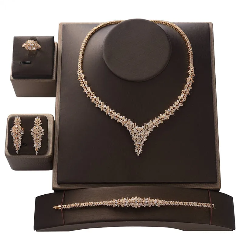 Enchanting Crystal Bridal Jewelry Set