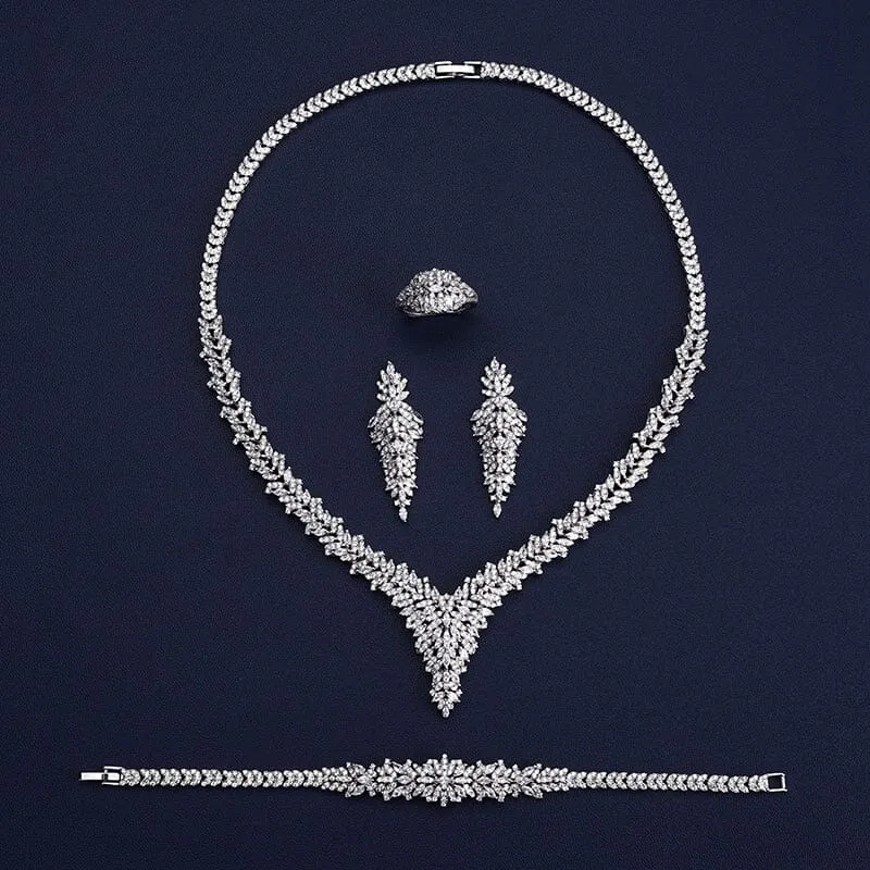 Enchanting Crystal Bridal Jewelry Set