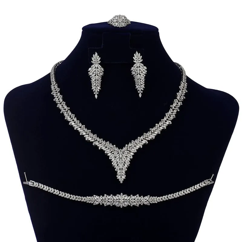 Enchanting Crystal Bridal Jewelry Set