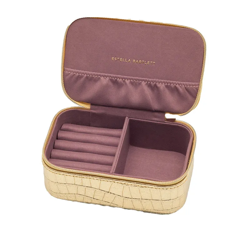 ESTELLA BARTLETT | Metallic Gold Mini Jewelry Box