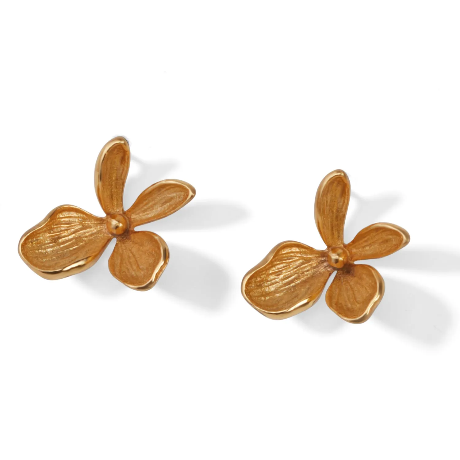 Everbloom Post Earrings - Gold