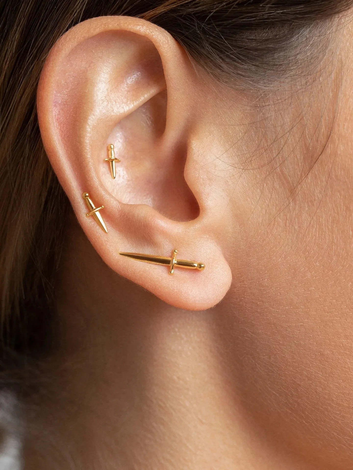 Helix Dagger Cartilage Piercing