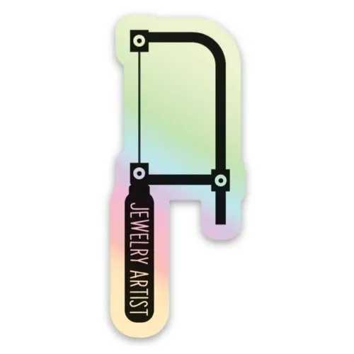 Jewelry Artist Sticker | Holographic