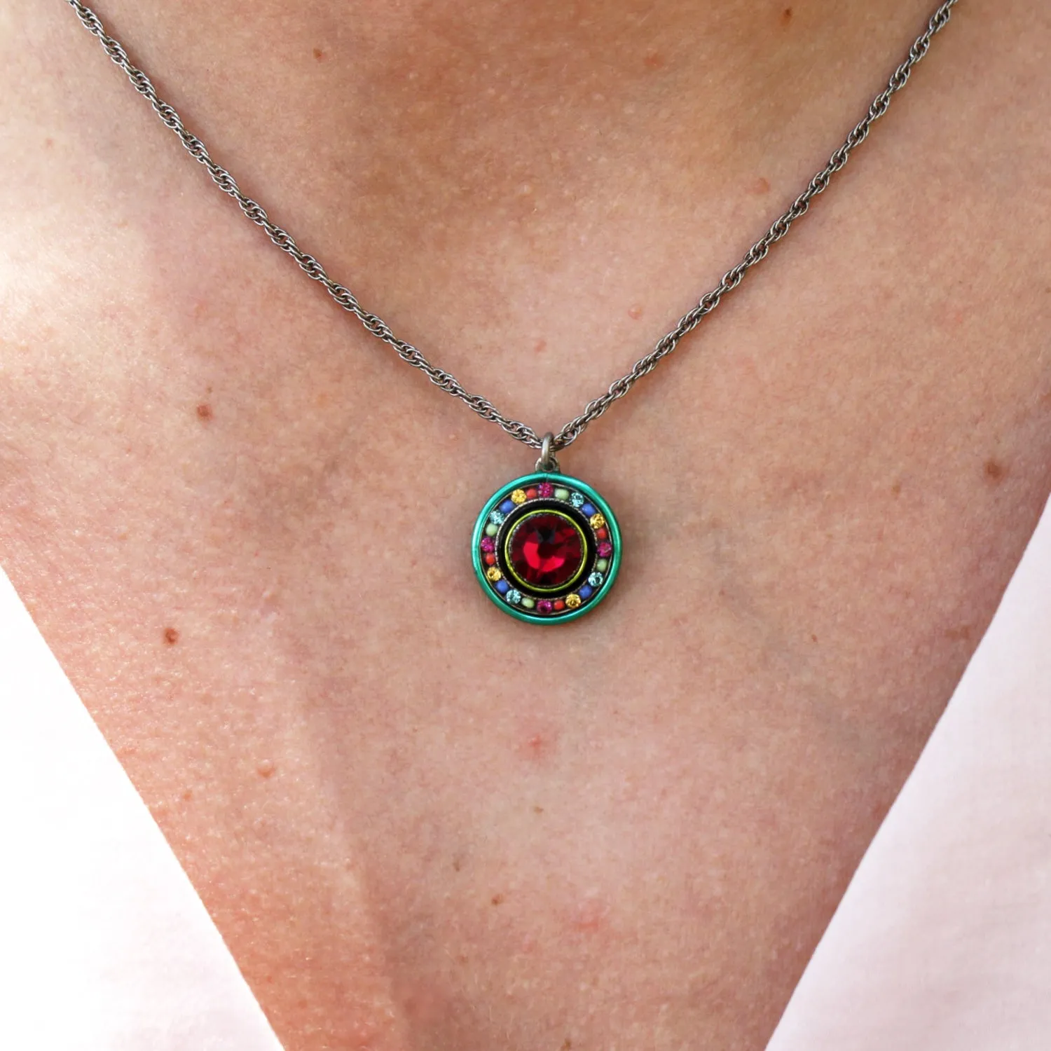 La Dolce Vita Multicolor Pendant Necklace