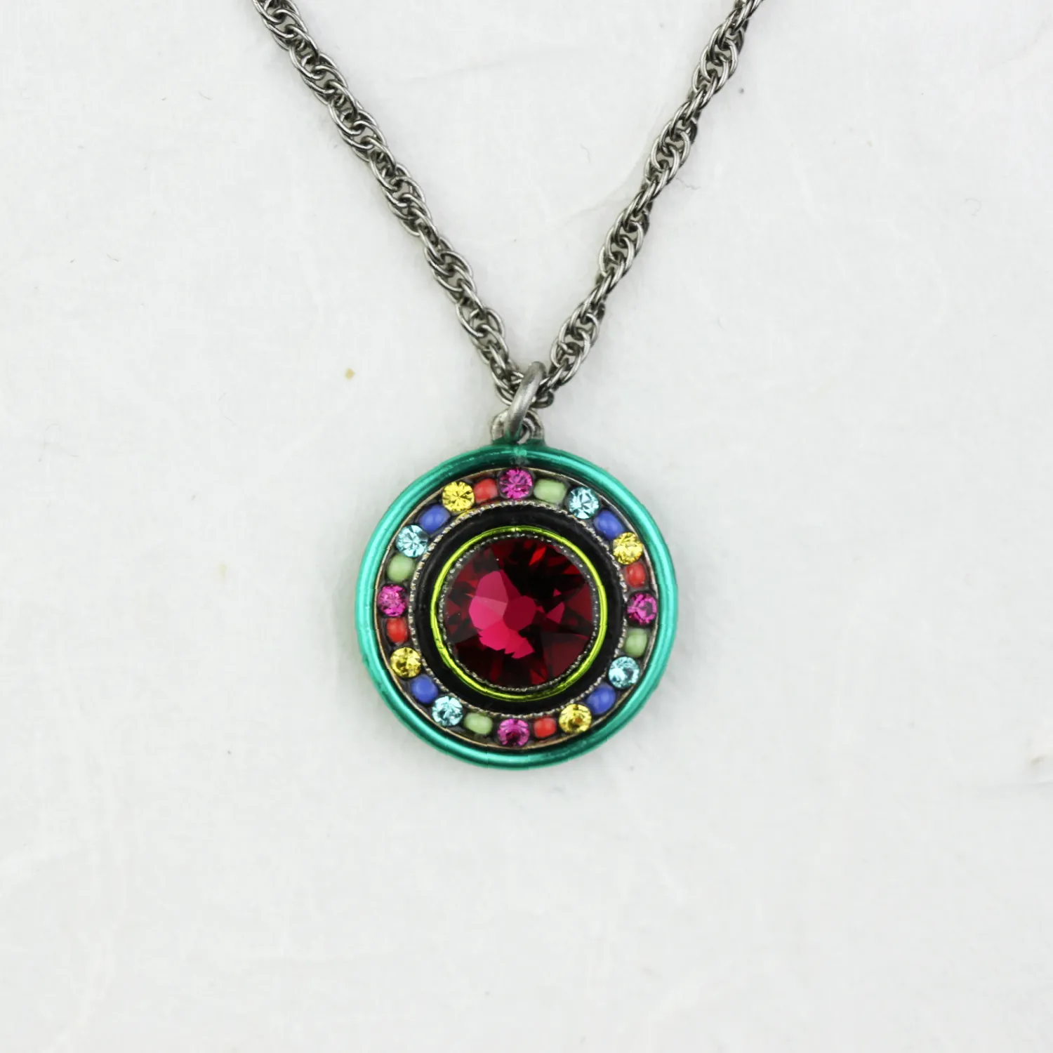 La Dolce Vita Multicolor Pendant Necklace