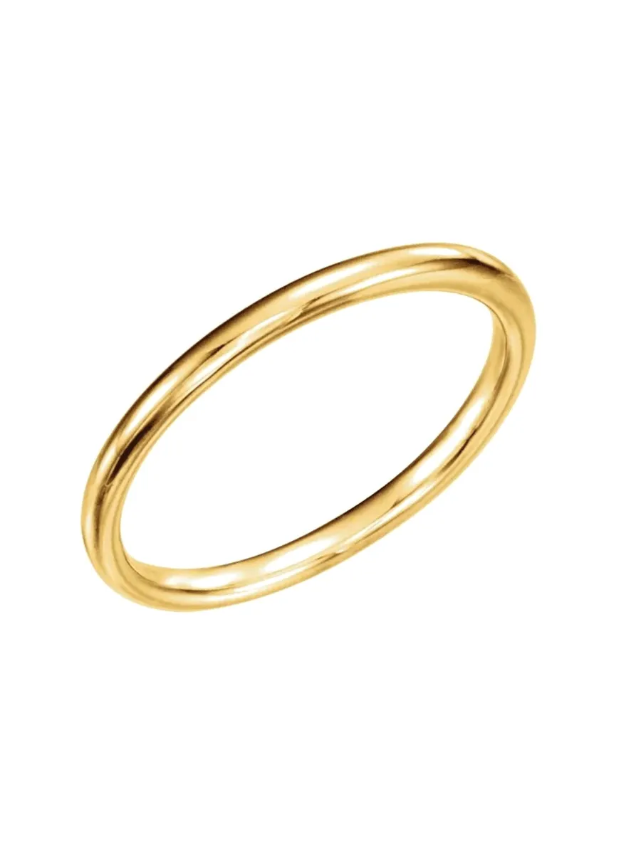 LeMel Signature Gold Band 14K