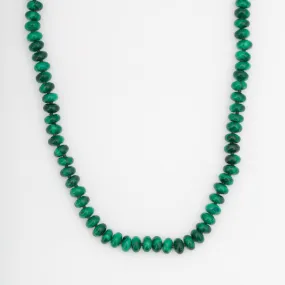 Malachite Roundel Strand Necklace