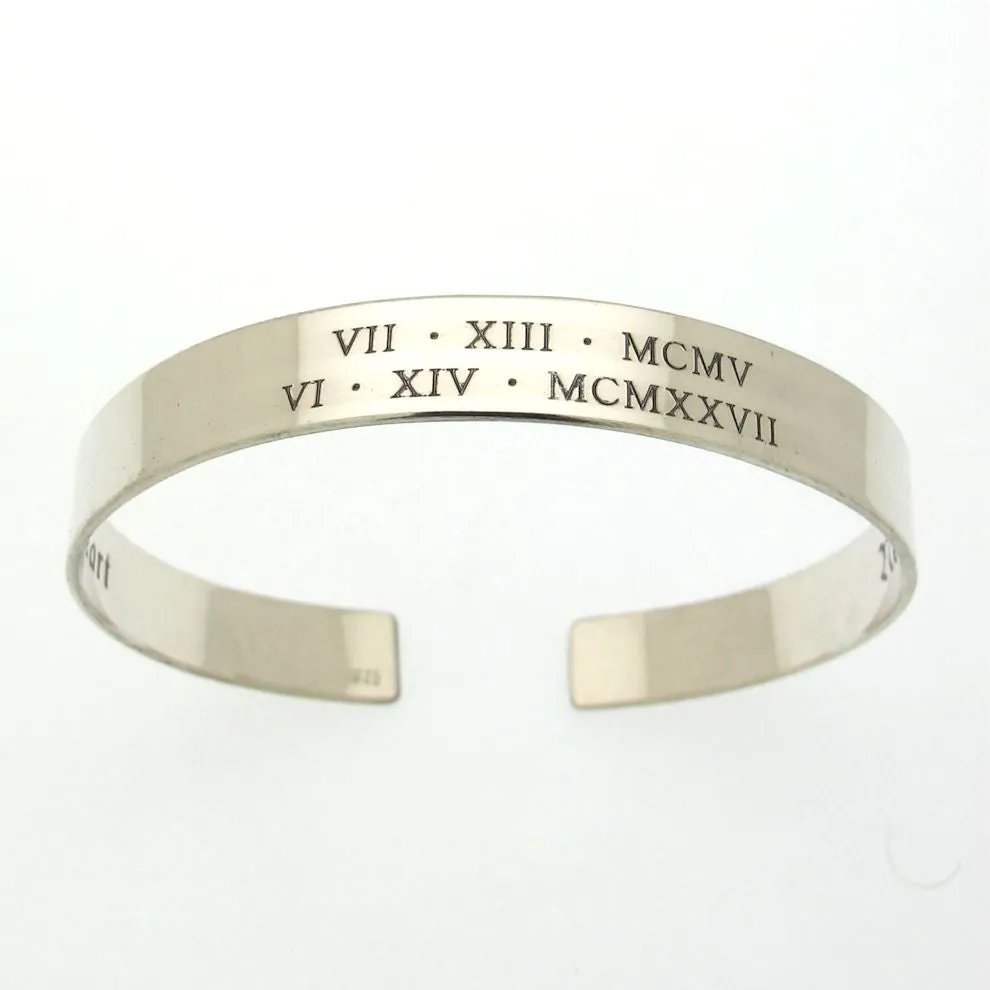 Memory jewelry - Initials bracelet