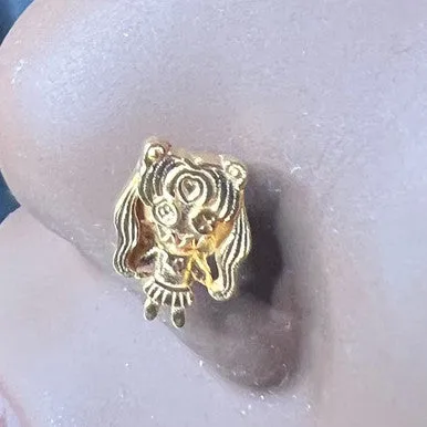 Sailor Moon Hoodoo Doll Girly Nose Stud Ring Piercing Jewelry