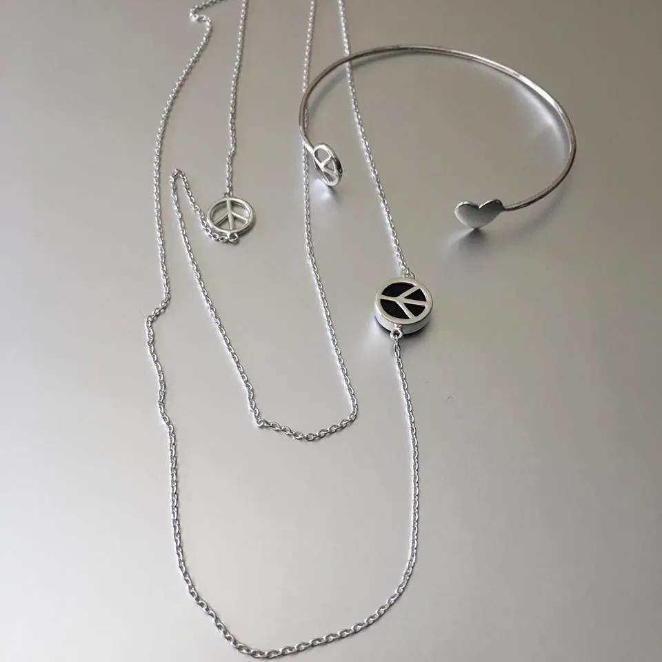 Shanti Necklace In Sterling Silver