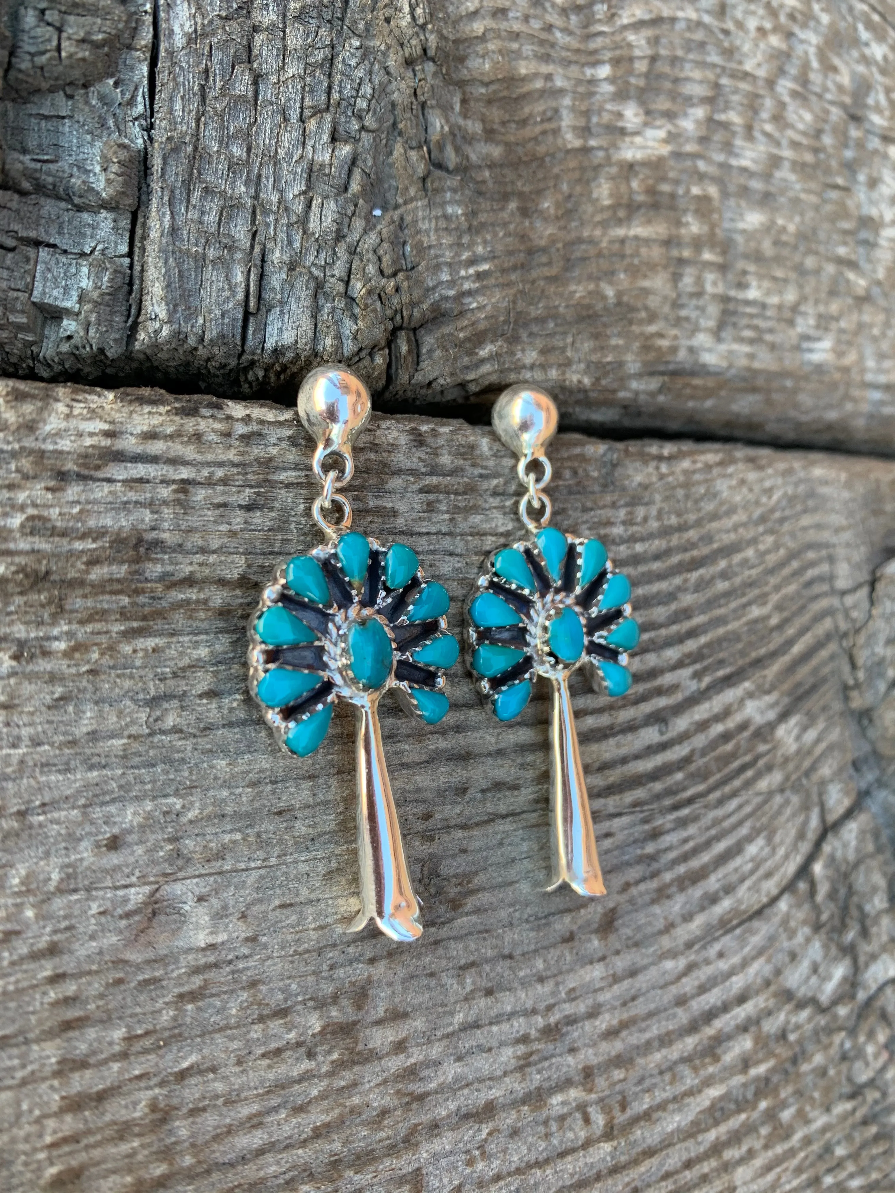 Squash Blossom earrings