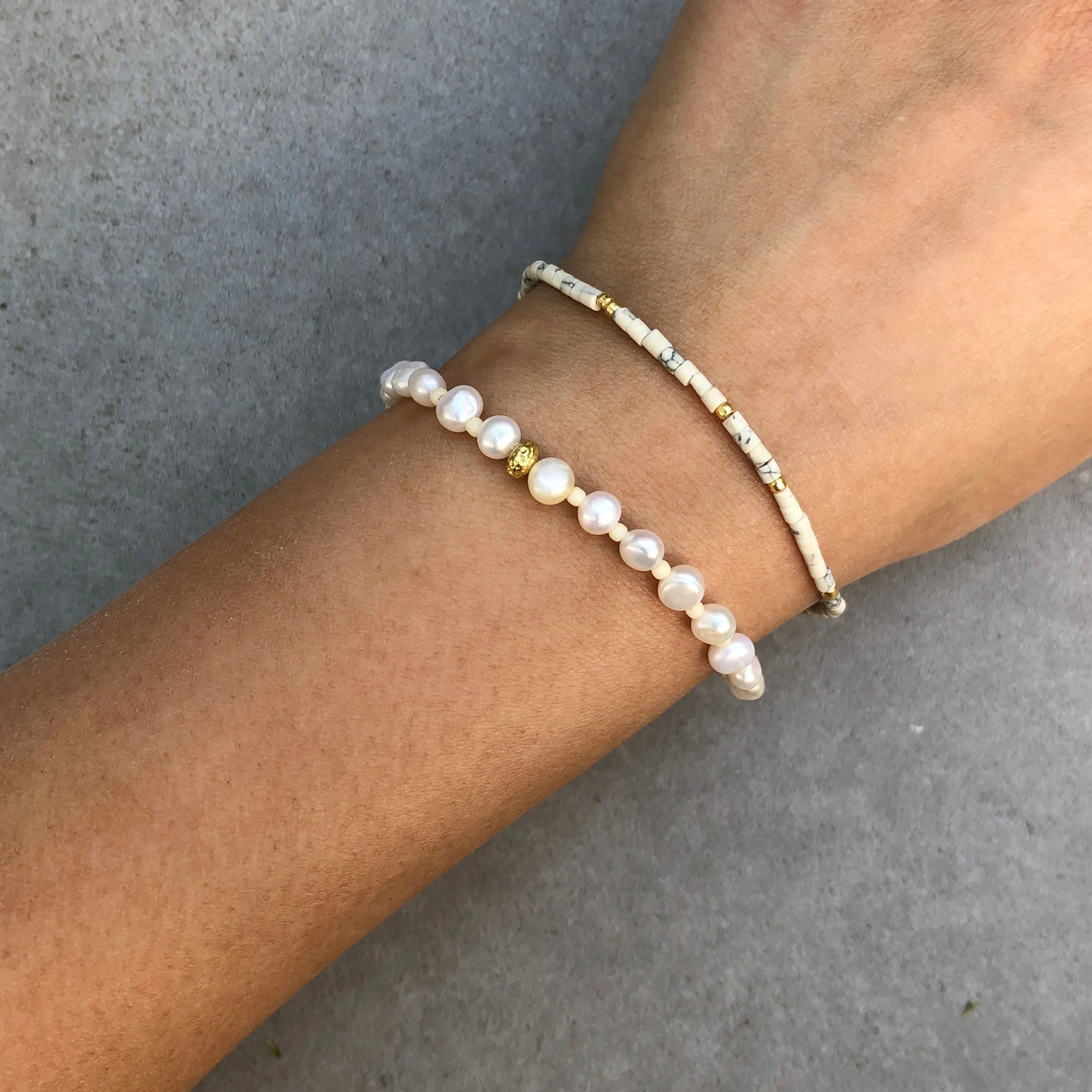 Stellar Pearly Bracelet