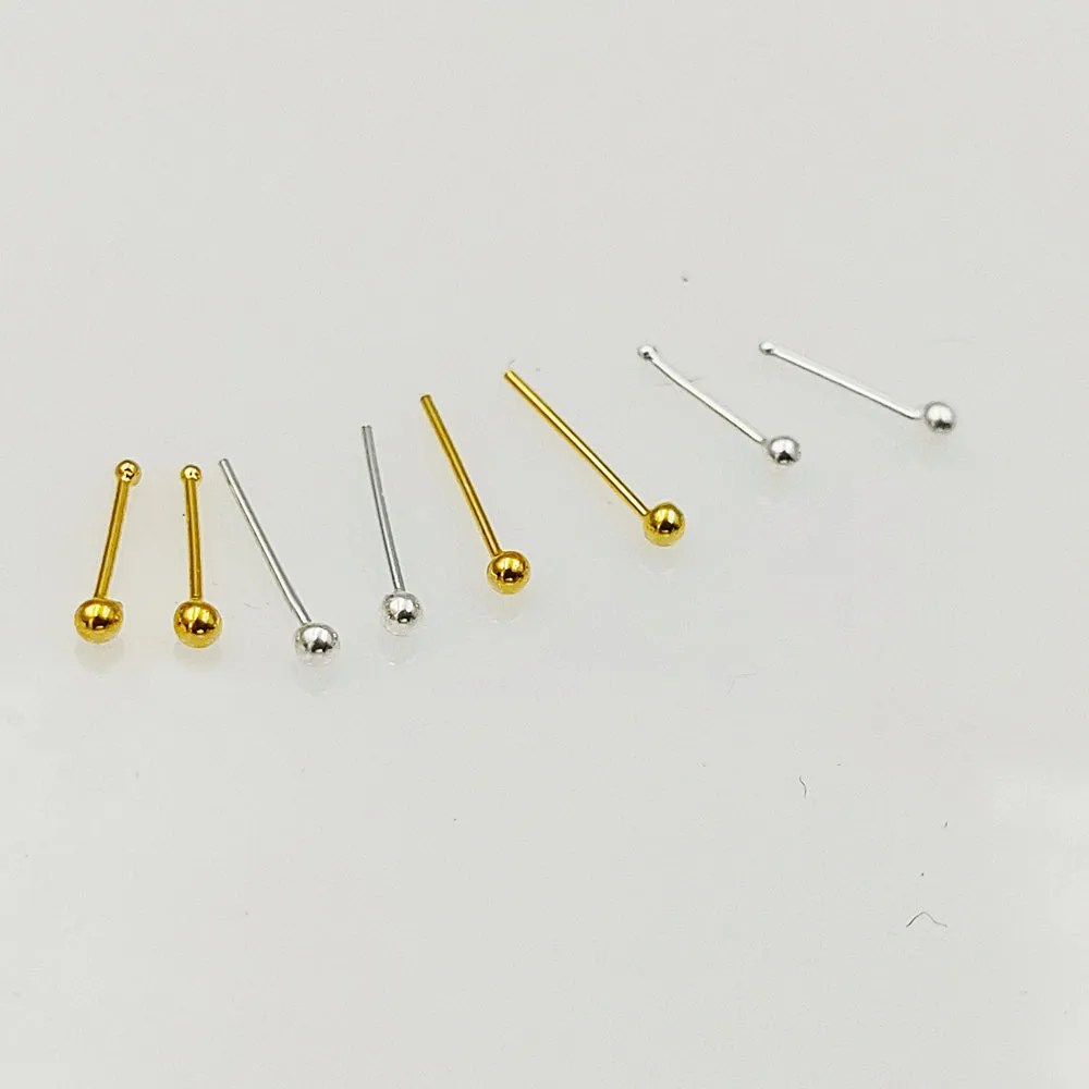 Sterling Silver Nose Piercing Jewelry