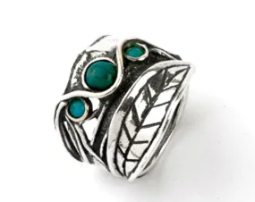 Sterling silver ring for woman, Handmade. Turquoise onyx ring , labradorite ring