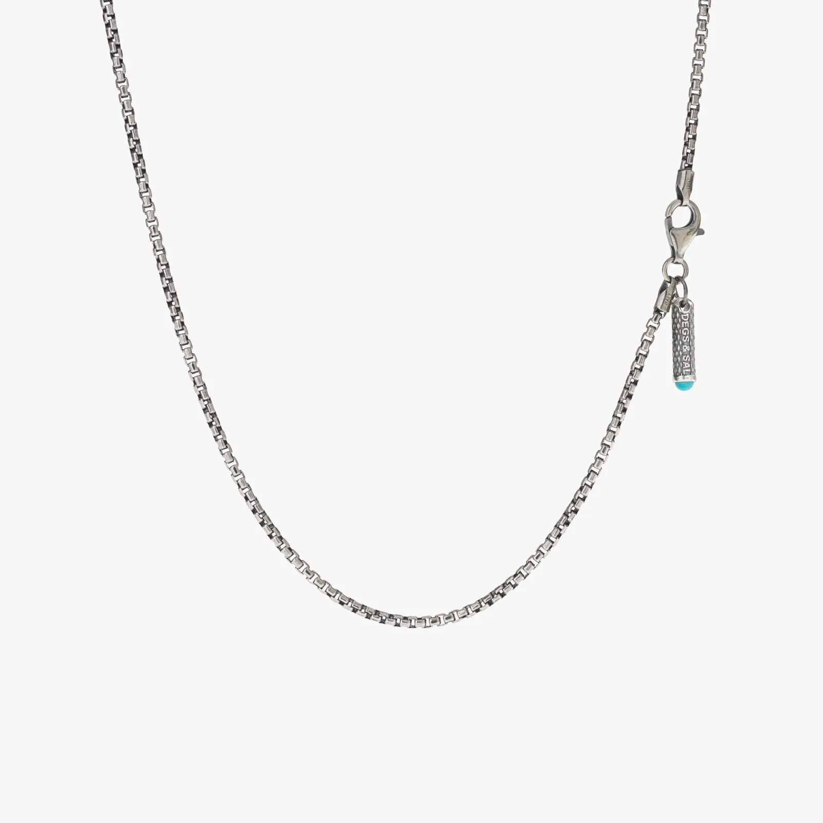 Sterling Silver Turquoise Stone Necklace