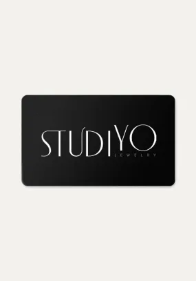 STUDIYO Jewelry Gift Card