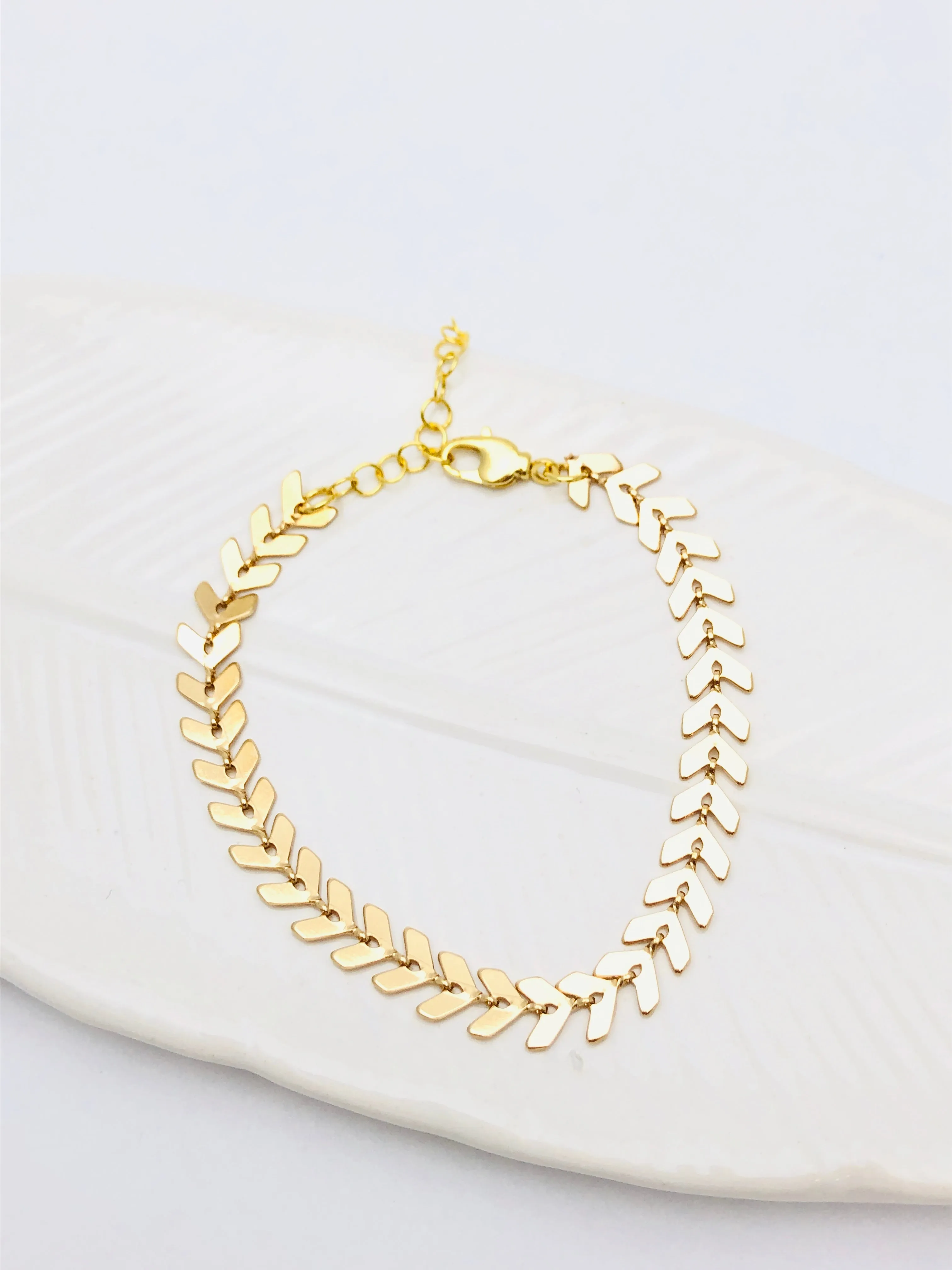 The Chevron Bracelet