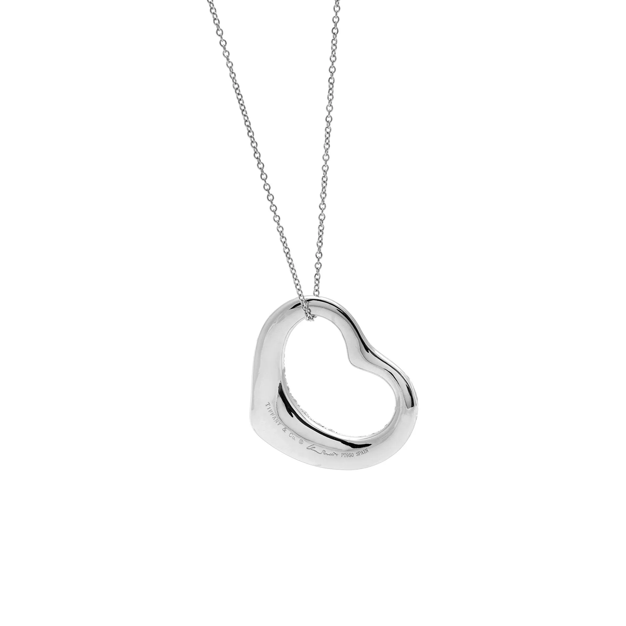 Tiffany & Co. by Elsa Peretti - Open Heart Necklace